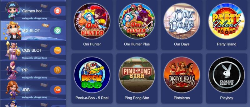 Review sảnh slot MG về tỷ lệ trả thưởng cao nhất thị trường